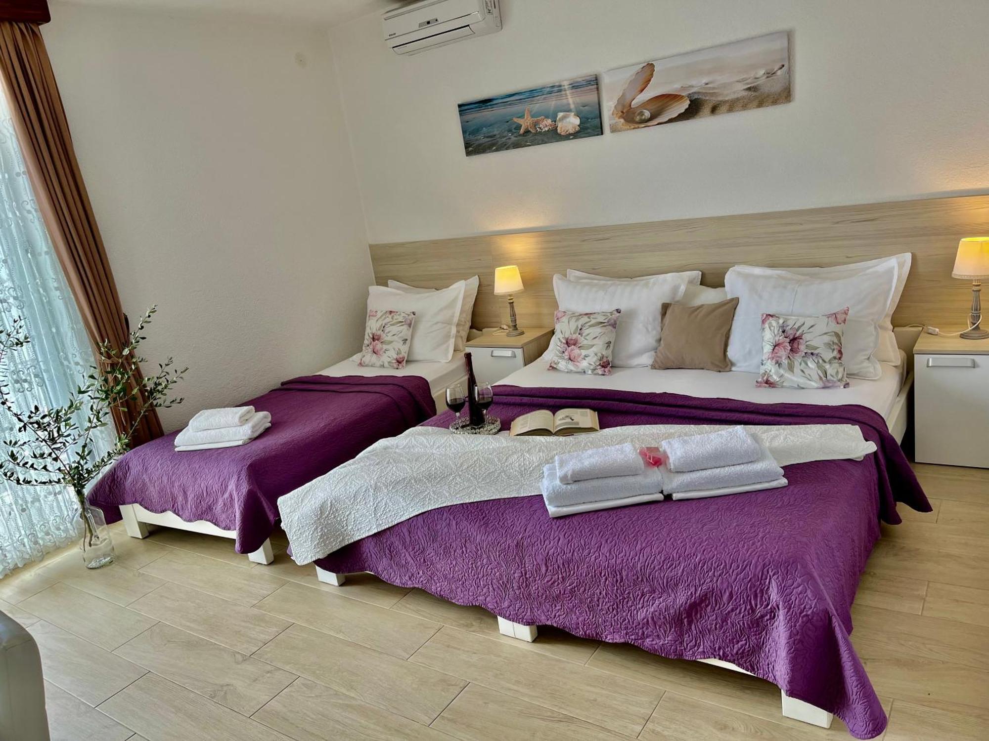 Apartments Irma Baška Voda Buitenkant foto